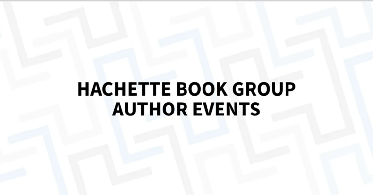 Hachette Book Group Author Events