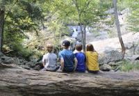 Kids on a hike