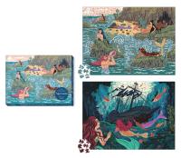 Mermaids 2-in-1 Double-Sided 500-Piece Puzzle